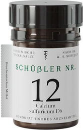 SCHÜSSLER NR.12 Calcium sulfuricum D6 Tabletten – Bild 1 von 1