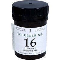 Produktbild von Schüssler Nr. 16 Lithium chloratum D 6 Tabletten