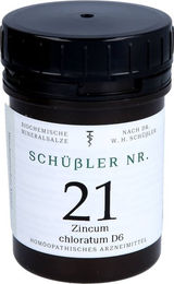 Schüssler Nr. 21 Zincum chloratum D 6 Tabletten – Bild 1 von 1