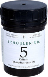 Schüssler Nr. 5 Kalium Phosphoricum D 6 Tabletten 400 Stück – Bild 1 von 2