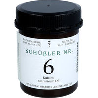Produktbild von Schüssler Nr. 6 Kalium Sulfuricum D6 Tabletten für Erwachsene