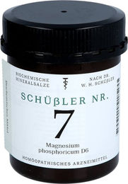 Schüssler Nr. 7 Magnesium phosphoricum D 6 Tabletten 1000 Stück für Kinder laktosehaltig – Bild 1 von 2