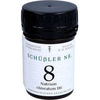 Produktbild von Schüßler Nr. 8 Natrium chloratum D 6 Tabletten 200 Stück
