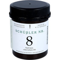 Produktbild von Schüßler Nr. 8 Natrium chloratum D 6 Tabletten für Erwachsene und Kinder