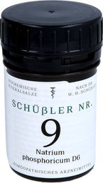 Schüßler Nr. 9 Natrium phosphoricum D 6 Tabletten 200 Stück – Bild 1 von 2
