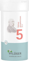 Schüßler-Salz Nr. 5 Kalium phosphoricum D6 Pflüger Pulver glutenfrei 100 g – Bild 1 von 2
