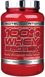 Scitec Nutrition 100% Whey Professional Whey Protein Konzentrat Pulver 920 g – Bild 1 von 2