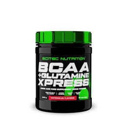 Scitec Nutrition BCAA + Glutamine Xpress Amino-Getränkepulver mit Taurin, zuckerfrei und glutenfrei, 300 g – Bild 1 von 10