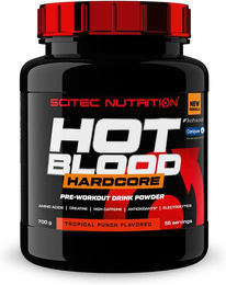 Scitec Nutrition Hot Blood Hardcore Pre-Workout Pulver mit Kreatin 700 g – Bild 1 von 3