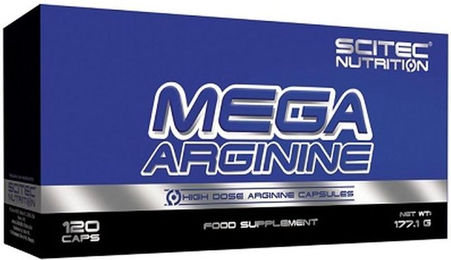 Scitec Nutrition Mega Arginine L-Arginin Kapseln 120 Stück – Bild 1 von 1