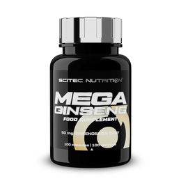 Scitec Nutrition Mega Ginseng Kapseln glutenfrei laktosefrei zuckerfrei 100 Stück – Bild 1 von 3