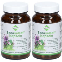 Produktbild von Sedaselect Kapseln von DRELUSO Pharmazeutika vegan glutenfrei und laktosefrei