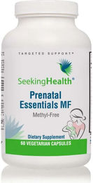 Seeking Health Prenatal Essentials Methyl-Free Nahrungsergänzungsmittel für Schwangere und Stillende 60 Kapseln – Bild 1 von 1