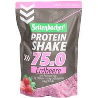 Produktbild von Seitenbacher Protein Shake Erdbeere Pulver ohne Zusatzstoffe 750 g