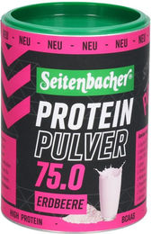 Seitenbacher Proteinpulver Erdbeere ohne Zusatzstoffe 250 g – Bild 1 von 2