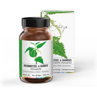 Produktbild von Sekoya Swiss Brennnessel & Bambus Kräuter-Komplex mit Zink, Biotin und Selen Kapseln