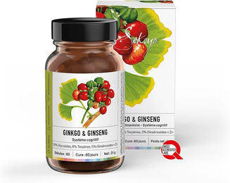Sekoya Swiss Ginkgo und Ginseng Kapseln – Bild 1 von 1