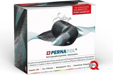 Sekoya Swiss Pernadol Gelenk-Komplex Phase 1 Vitamin-Kombination Kapseln ohne Zusatzstoffe – Bild 1 von 2