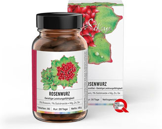 Sekoya Swiss Rosenwurz Rhodiola Rosea Tabletten 90 mg – Bild 1 von 1