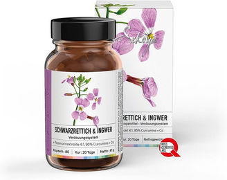 Sekoya Swiss Schwarzer Rettich & Ingwer Kapseln – Bild 1 von 1