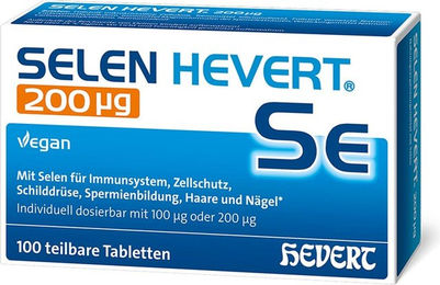 Selen Hevert Selen Tabletten 200 mg 11 Stück – Bild 1 von 1