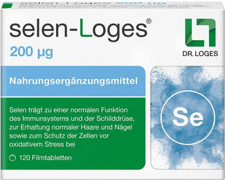 Selen-Loges Natriumselenit 200 µg Tabletten 120 Stück – Bild 1 von 2