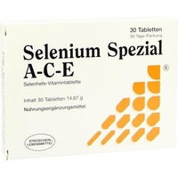 Produktbild von Selenium Spezial A-C-E mit Selenhefe Tabletten 30 Stück