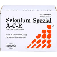 Produktbild von Selenium Spezial ACE Tabletten mit Selenhefe 180 Stück