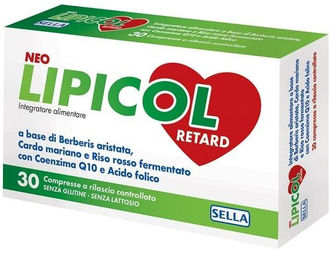 Sella Neo Lipicol Retard Tabletten mit pflanzlichem Ursprung 30 Stück – Bild 1 von 1