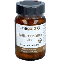 Produktbild von Senagold Hyaluronsäure Plus Beauty-Kollagen-Kombi Kapseln 60 Stück