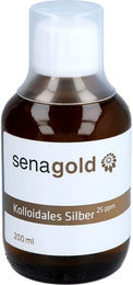 Senagold Kolloidales Silber 25 ppm Flüssigkeit 200 ml – Bild 1 von 2