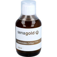 Produktbild von Senagold Kolloidales Silber 25 ppm Flüssigkeit 200 ml