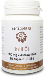 Senagold Krillöl mit Astaxanthin Kapseln – Bild 1 von 1