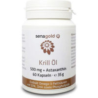 Produktbild von Senagold Krillöl mit Astaxanthin Kapseln