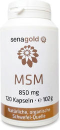 Senagold MSM Kapseln vegan 120 Stück – Bild 1 von 1