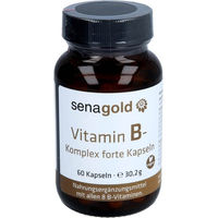 Produktbild von Senagold Vitamin B-Komplex Forte Kapseln 60 Stück