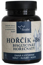 Serafin byliny Magnesium Bisglycinat mit Vitamin B6 Kapseln 90 Stück – Bild 1 von 1