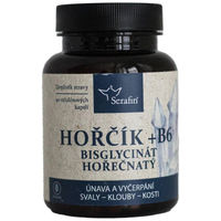 Produktbild von Serafin byliny Magnesium Bisglycinat mit Vitamin B6 Kapseln 90 Stück