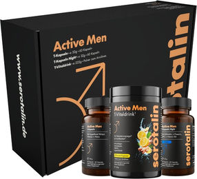 serotalin T-Max Bundle mit KSM-66 Ashwagandha T-Kapseln und T-Vitaldrink vegan – Bild 1 von 3