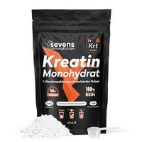Produktbild von Sevens Nutrition Creatin Monohydrat Pulver 500g vegan und glutenfrei