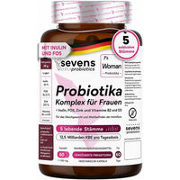 Produktbild von SEVENS NUTRITION Probiotics Kapseln für Frauen glutenfrei laktosefrei ohne Zusatzstoffe 60 Stück
