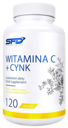 SFD Nutrition Vitamin C und Zink Tabletten mit Ascorbinsäure ohne Zusatzstoffe 120 Stück – Bild 1 von 1