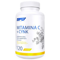 Produktbild von SFD Nutrition Vitamin C und Zink Tabletten mit Ascorbinsäure ohne Zusatzstoffe 120 Stück