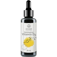 Produktbild von Shanab Pharma Vitamin D3 Tropfen mit 3300 IE pro Portion, 30 ml Öl ohne Zusatzstoffe