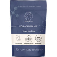 Produktbild von Shiny Hair Kollagenpulver mit Rinderkollagen Typ I, II & III, 260 g, zuckerfrei und ohne Zusatzstoffe