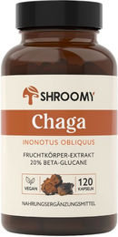 SHROOMY Chaga Kapseln ohne Zusatzstoffe 120 Stück – Bild 1 von 1