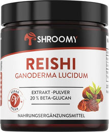 SHROOMY Reishi Extrakt Pulver vegan ohne Zusatzstoffe – Bild 1 von 1