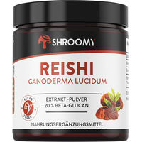 Produktbild von SHROOMY Reishi Extrakt Pulver vegan ohne Zusatzstoffe