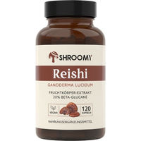 Produktbild von SHROOMY Reishi Kapseln vegan ohne Zusatzstoffe 120 Stück