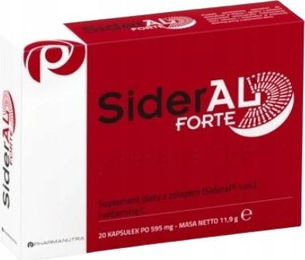 SiderAL Forte Eisen 30 mg mit 70 mg Vitamin C Kapseln 20 Stück – Bild 1 von 1
